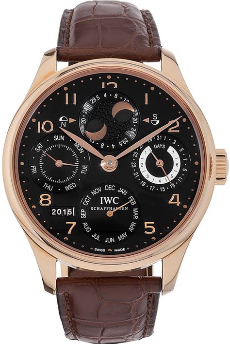 iwc perpetual calendar rose gold|IWC Portugieser Ewiger Kalender Portuguese .